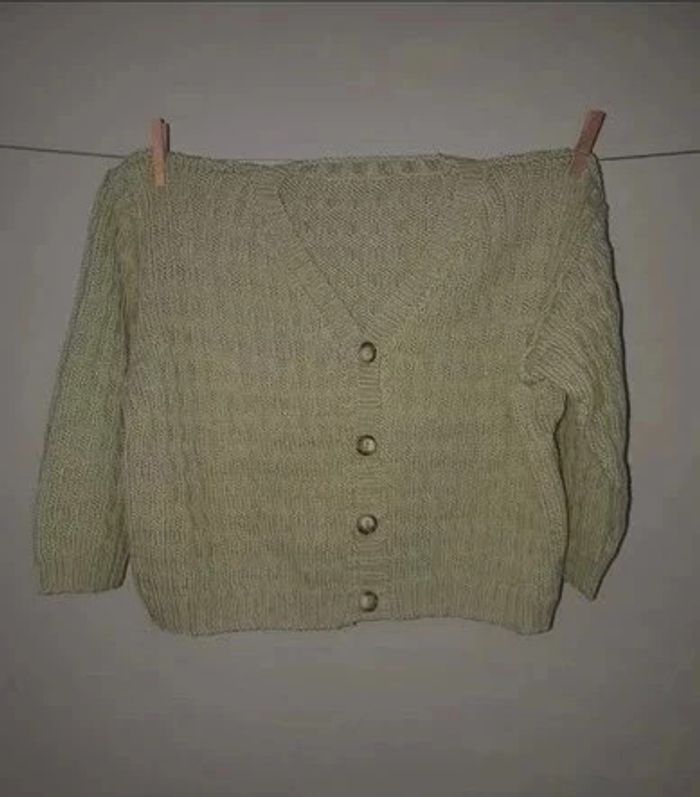 Gilet Laine T.4 ans