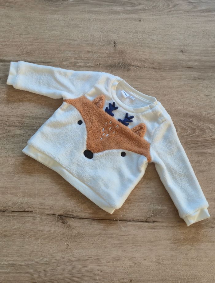 Pyjama 2 pièces pilou pilou 12 mois - photo numéro 2