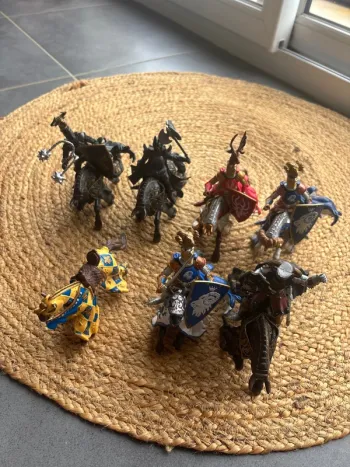 Chevaliers chevaux papo