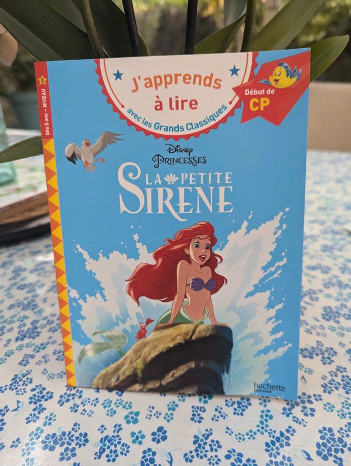 Livre la petite Sirène J'apprends à lire