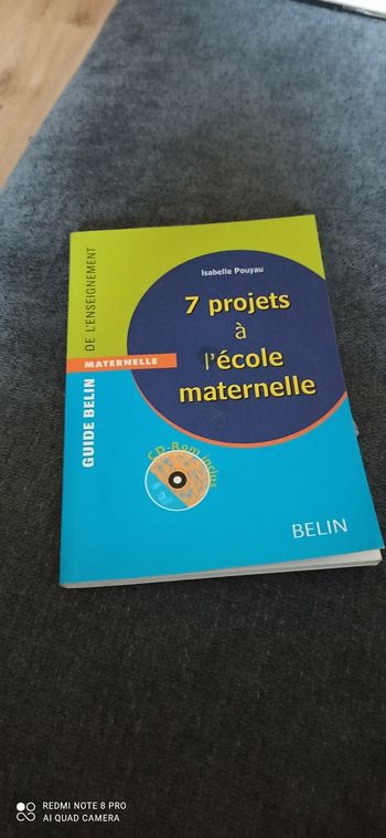 Livre 7 projets a l ecole maternelle