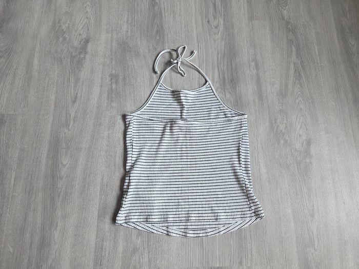 Top dos nu rayé H&M - taille M - photo numéro 5