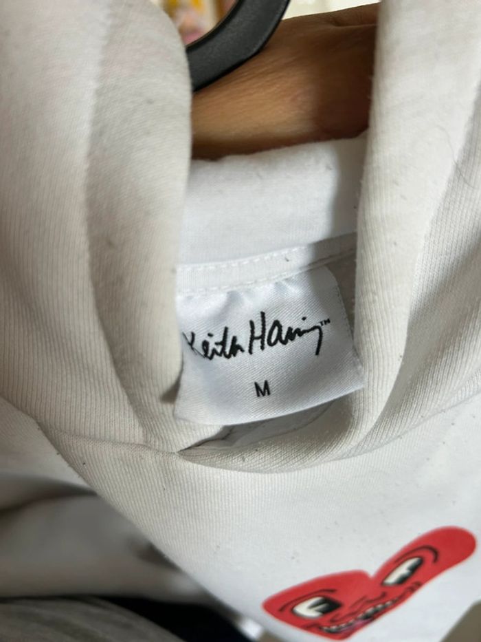 Pull blanc à motif - photo numéro 4