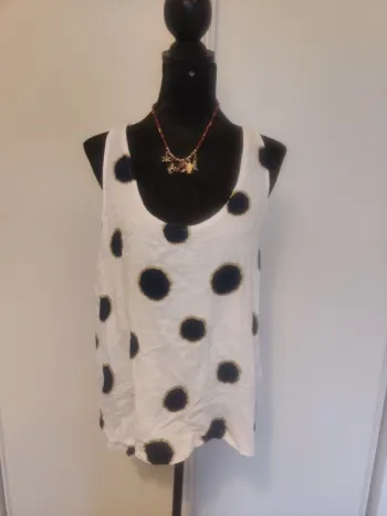 Débardeur fluide ouverture dos 42/44 original