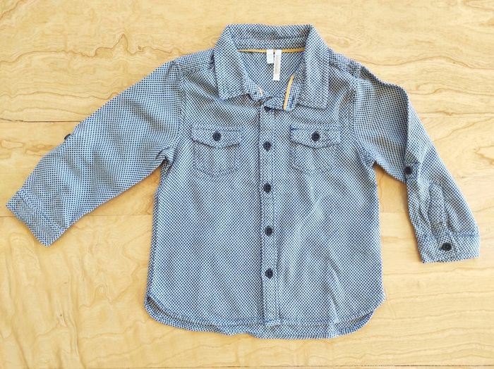 Chemise manches longues garçon