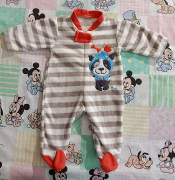 Pyjama garçon taille 1 mois