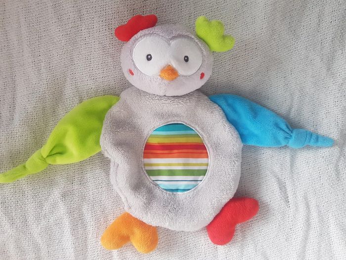 Doudou hibou Baby club