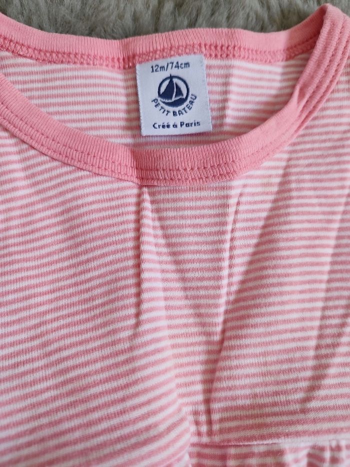 Robe petit bateau 12 mois