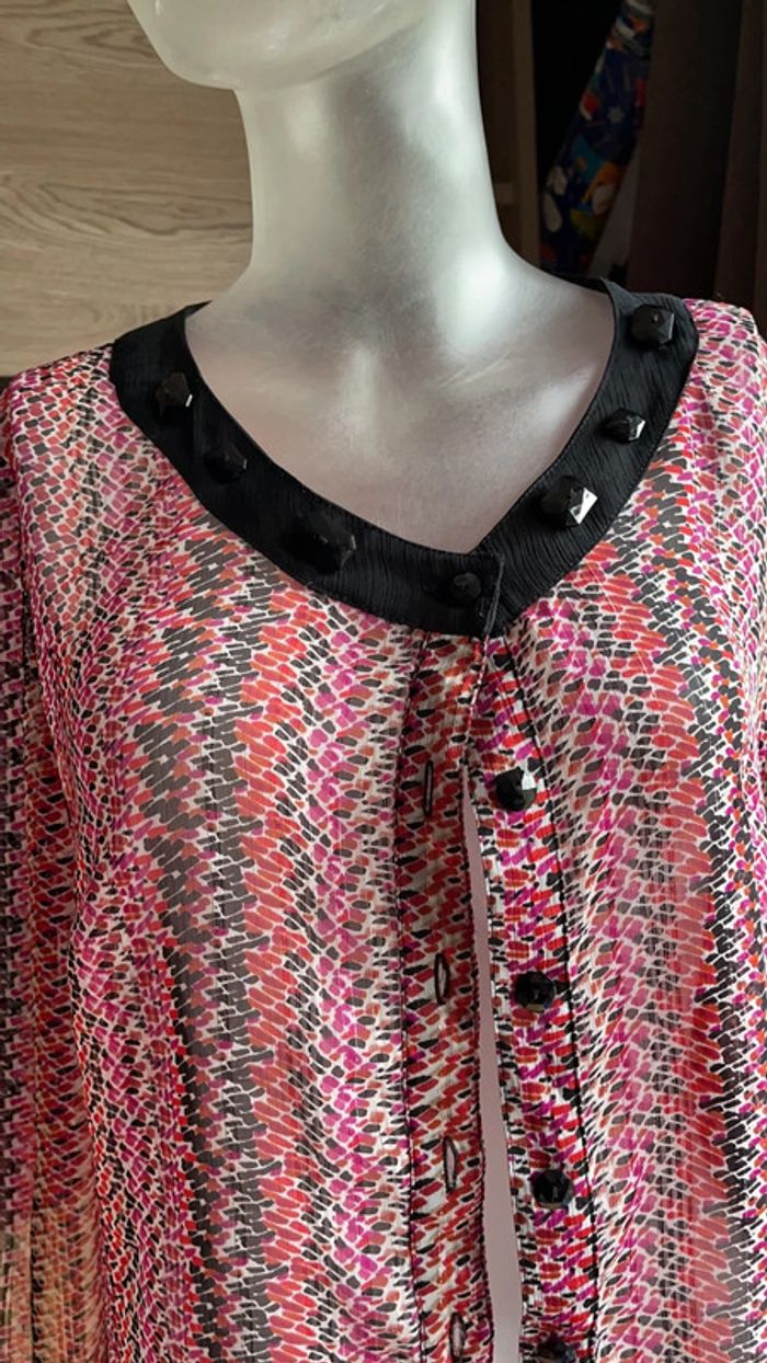 Lot de 3 jolis blouses voile taille 38 - photo numéro 2