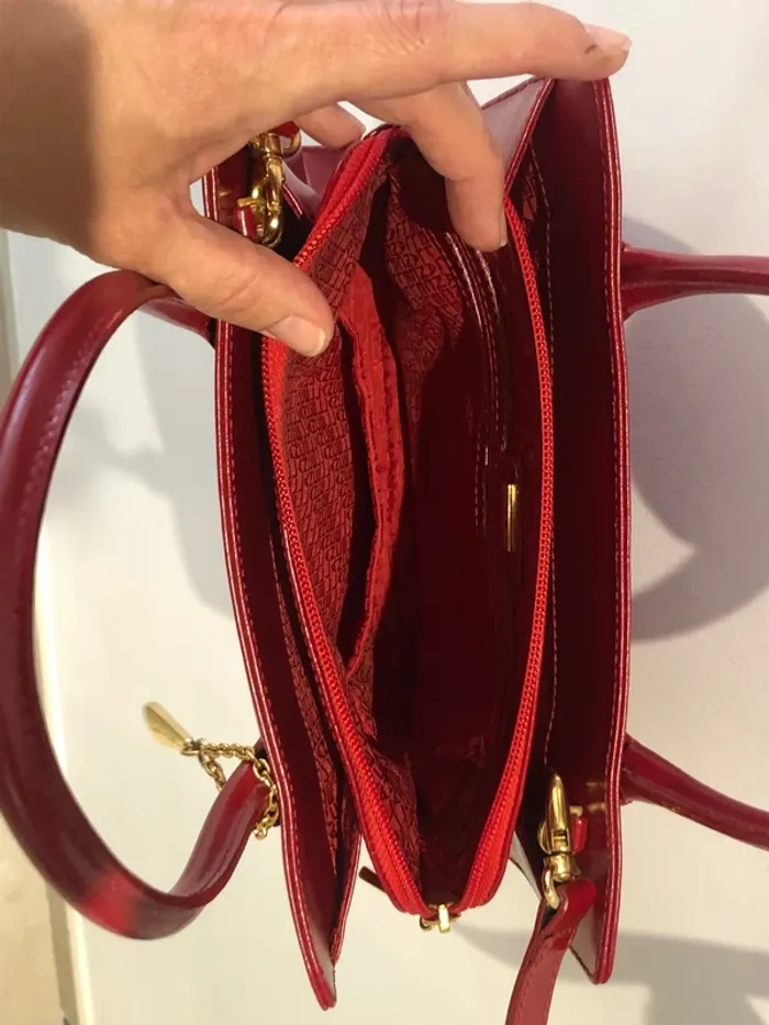 Sac Lancel rouge - photo numéro 5