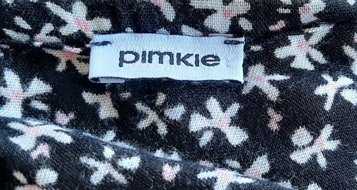 Robe courte noire et blanche Pimkie, taille 40 - photo numéro 4
