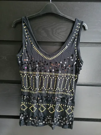 débardeur noire Walk and talk