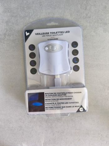 Veilleuse led pour toilettes