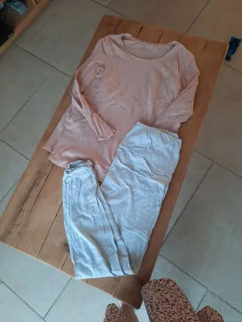 Pyjama 2 pièces grossesse