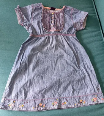 Robe légère en jeans