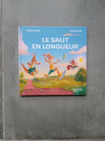 Livre enfant - Le saut en longueur