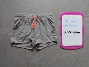 short orchestra taille 10 ans