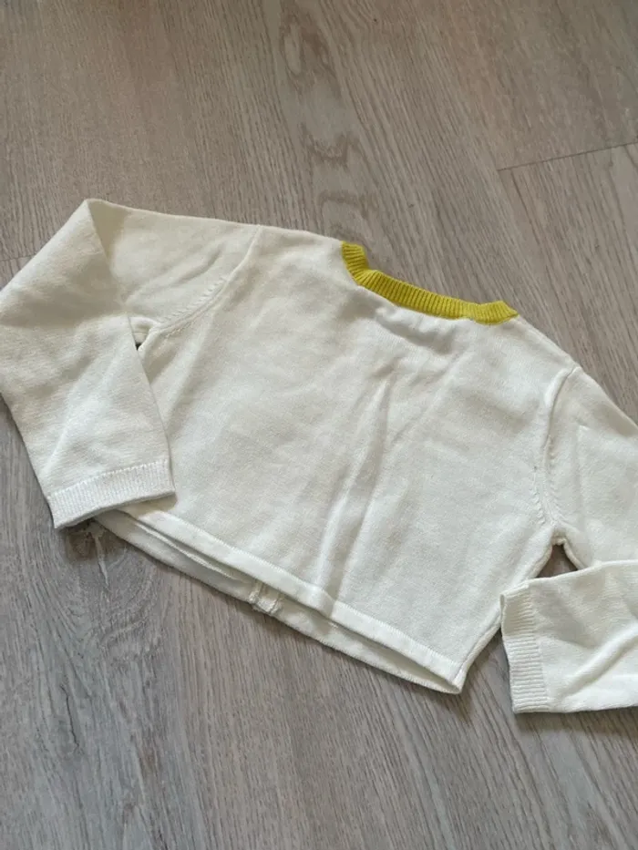 Gilet court boléro 92 cm 3 ans Steps Neuf - photo numéro 6