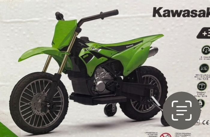Moto 85 KX KAWASAKI électrique ⚡️