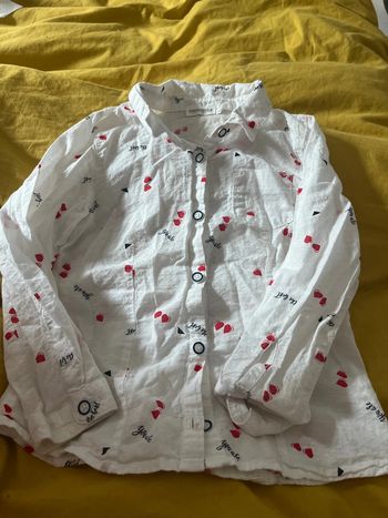 Chemise légère fille 4 ans orchestra