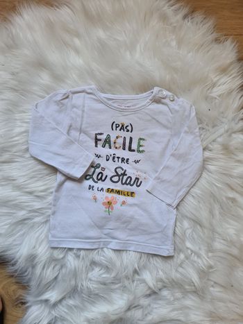 Tee-shirt manches longues gemo