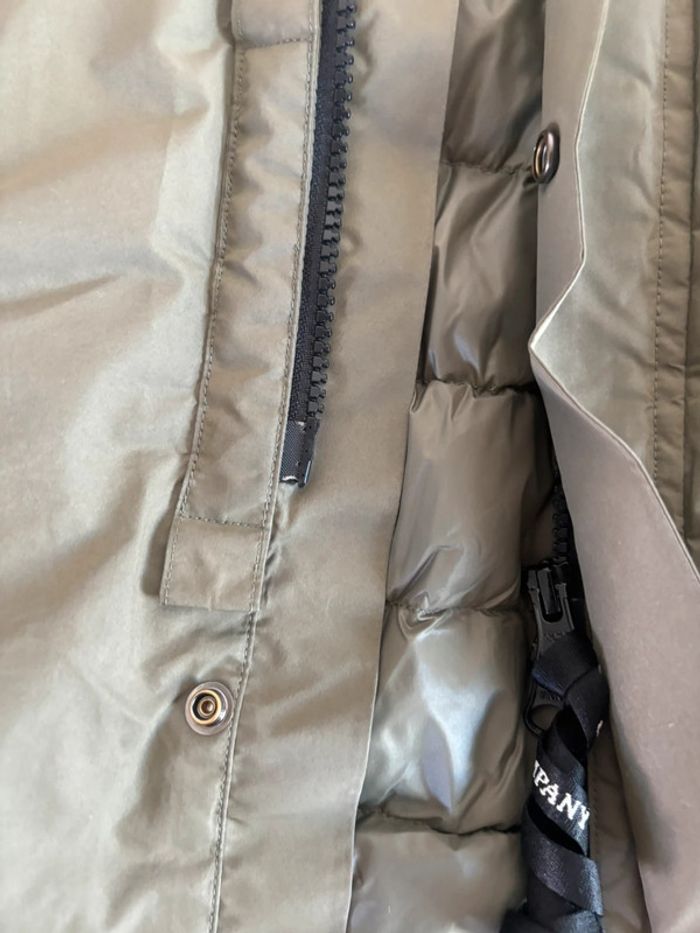 Doudoune/ Parka C.P Company taille vert kaki - photo numéro 4
