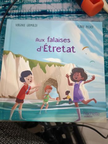 Aux falaises d'etretat