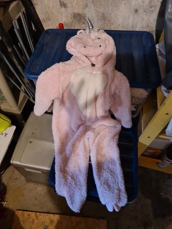 Combinaison licorne 4 ans