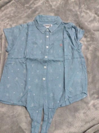 chemisier manches courtes  haut 8 ans tbe creeks