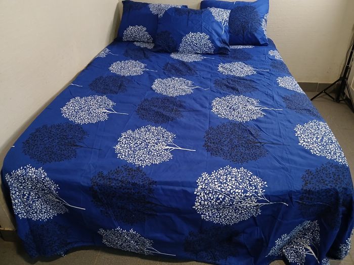 Drap de lit avec 4 taies d'oreiller - photo numéro 2