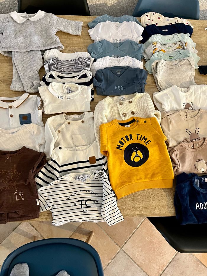Lot de vêtements bébé 3 mois - photo numéro 3