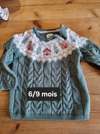 Pull-over bebe fille