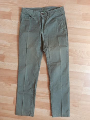 Pantalon kaki benetton taille 38