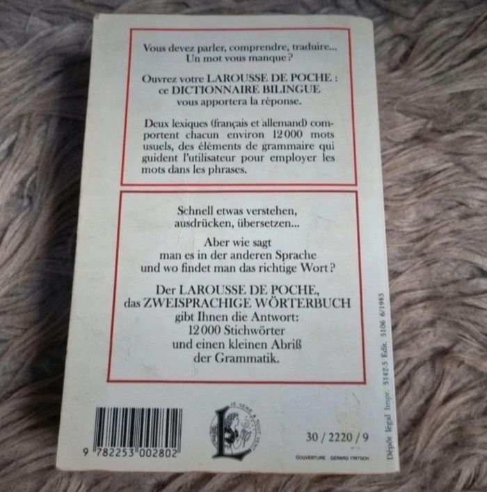 Dictionnaire Français-Allemand vintage - photo numéro 3