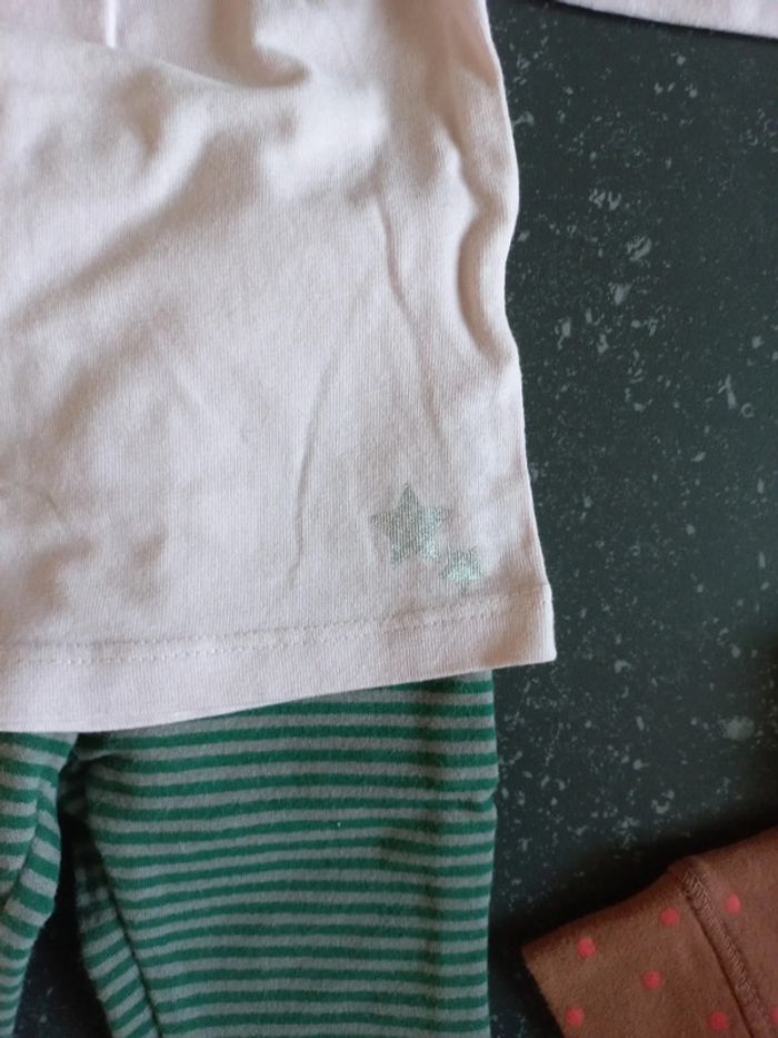 Legging epais avec tee shirt ml - photo numéro 2