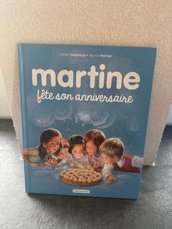 Livre Martine fête son anniversaire