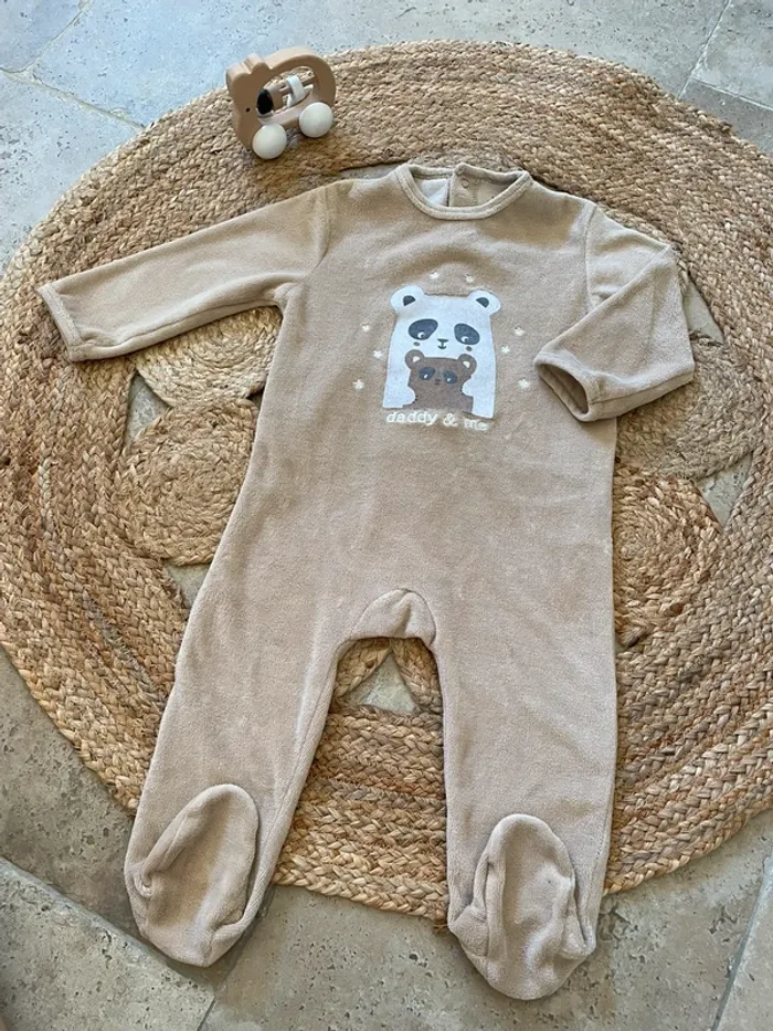 Pyjama velours 18 mois