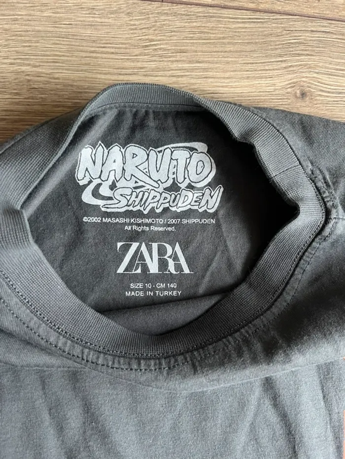 Teeshirt coton Zara naruto 10 ans - photo numéro 2