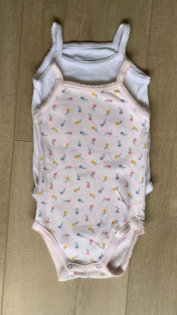 Lot de 2 bodies débardeurs