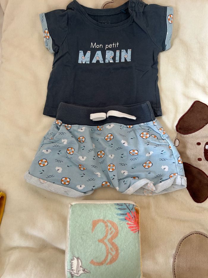 3️⃣ ensemble « Marin » 3 mois