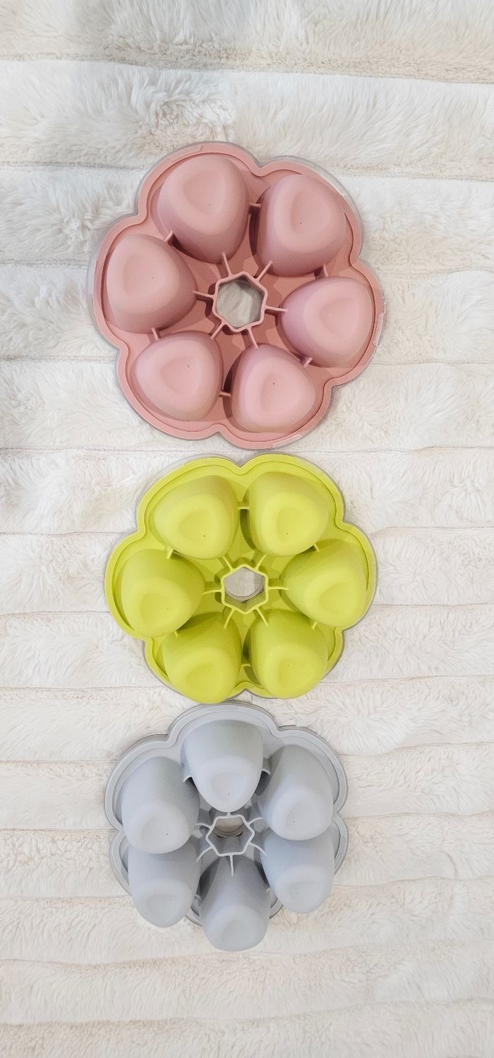 Lot de 3 fleurs 🌸 multiportions BEABA XL 150ML - photo numéro 9