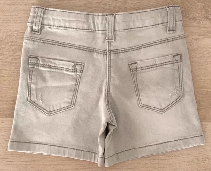 Short en jean noir délavé tape à l’œil 2 ans 24 mois - photo numéro 2