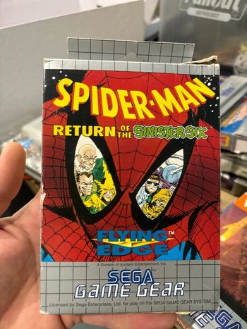Spider-Man : Return of the Sinister Six - SEGA Game Gear