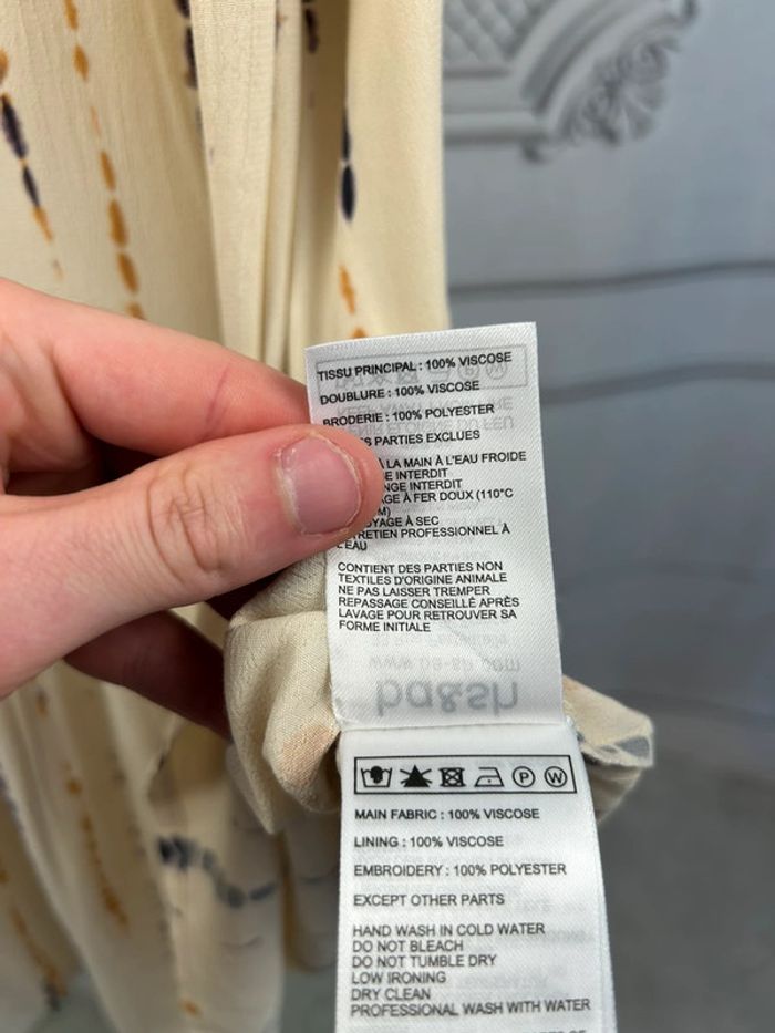Robe longue Ba&sh crème T1 / S neuve - photo numéro 6