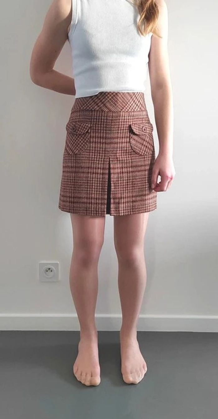 25 € Jupe en laine vintage taille 38 - photo numéro 2