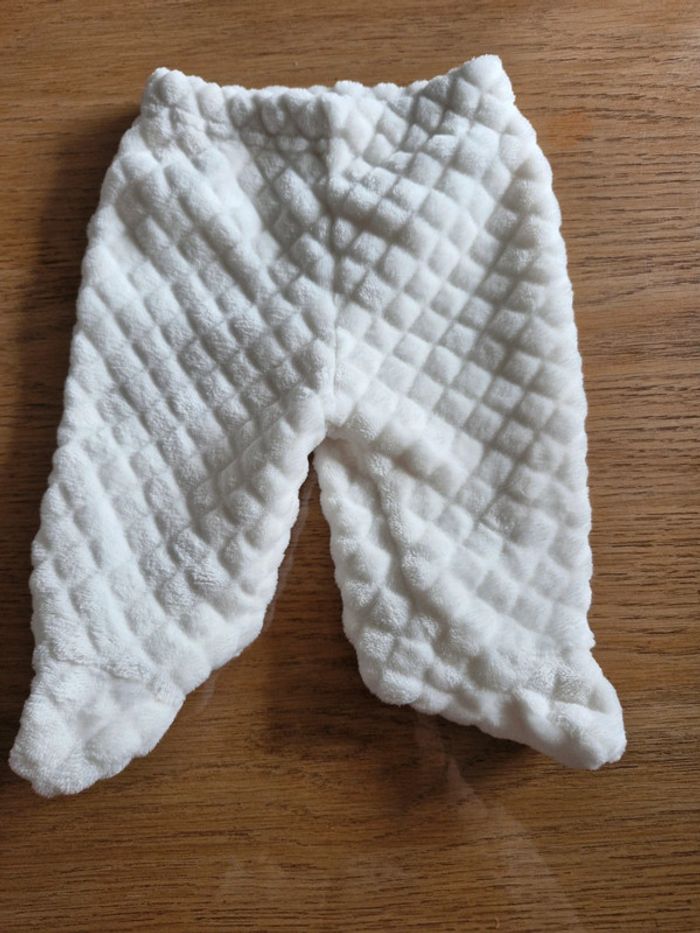 Pantalon chaud avec pied 1 mois