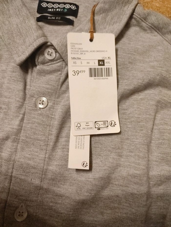 Chemise homme bonobo xl neuve - photo numéro 2