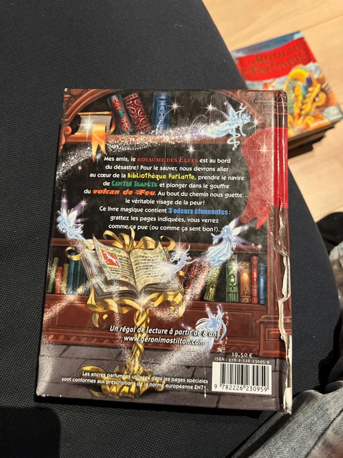 Livre pour enfants Geronimo stilton le royaume des elfes - photo numéro 2