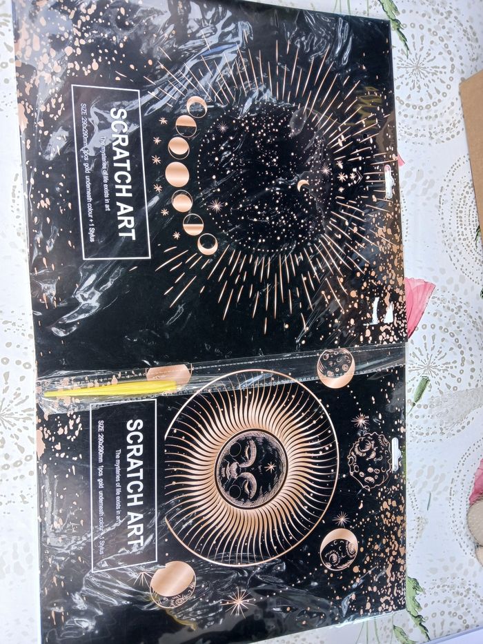 Lot neuf de scratch art - photo numéro 3