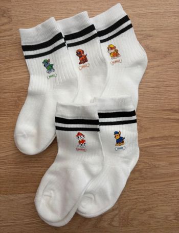 Lot de 5 paires de chaussettes Pat’Patrouille
